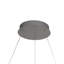 Albanese 1 - Light Satin Silver LED Unique/Statement Pendant