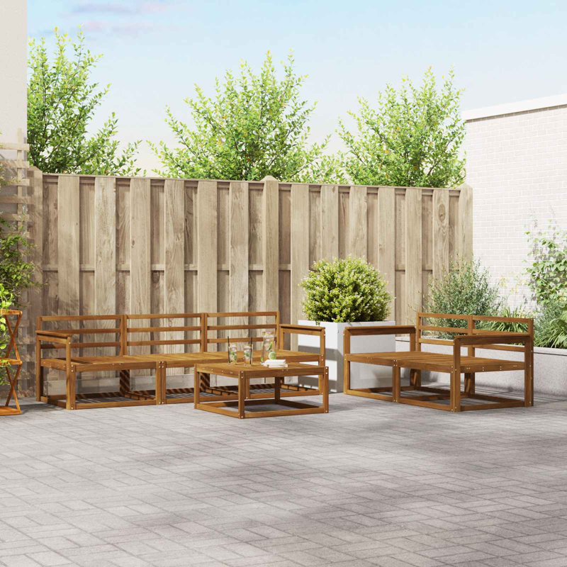 249.5cm Wide Patio Sectional Set