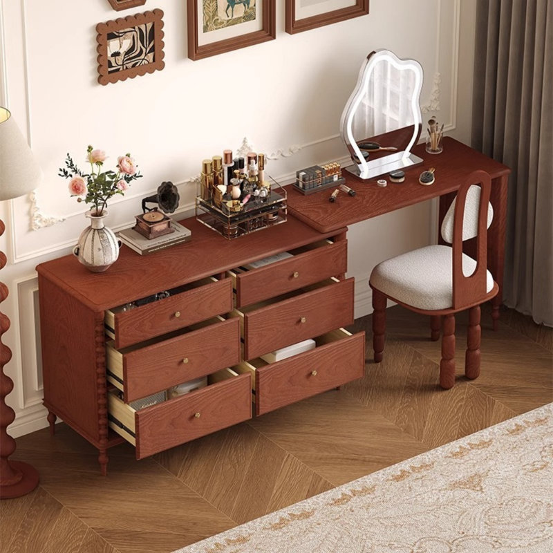 French Retro Light Luxury Dresser