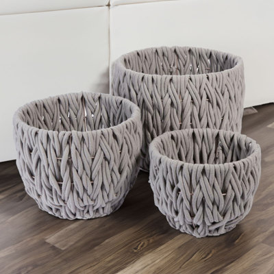 Cotton Rope Basket Set
