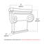 Applique en bois 3/8 po x 3 po x 1/2 po Acanthus-75104840