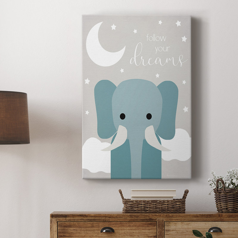 Dreams Elephant - galerie sur mesure, H 12 po x l 8 po
