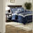 Luxurious Navy King Bedding Sets, Polyester Comfort, Hotel Style