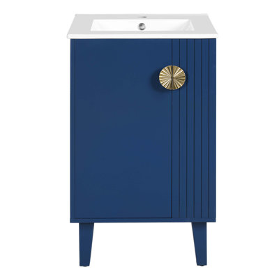 Meuble-lavabo de 20 po avec lavabo en céramique