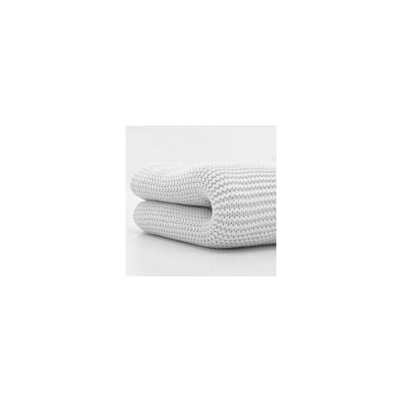 Cotton Baby Blanket, White