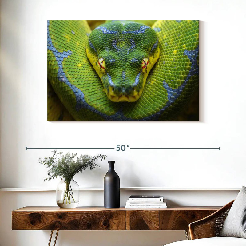 Python vert féroce