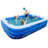 Plastic Rectangle Inflatable Pool 22'' H x 71'' W x 100'' L