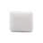 Arezza Stone White Basketweave Ottoman