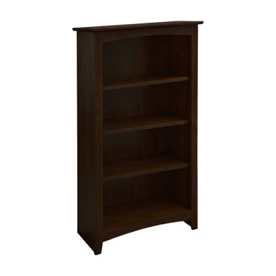 Malani 36" H Solid Wood Classic Bookcase