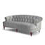 Chesterfield en velours à accoudoirs arrondis Joannes-244337342-218442428
