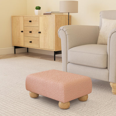 Autryville Wood Bun Feet - Fabric