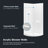 OVE Decors Breeze Framed Round Shower Kit w/ Frosted Glass, Base, Wall in Chrome Finish-29896960