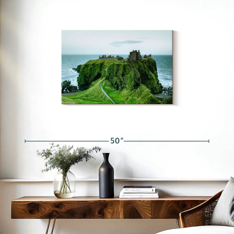 Lilie Dunnottar Castle, H 20 po x l 30 po