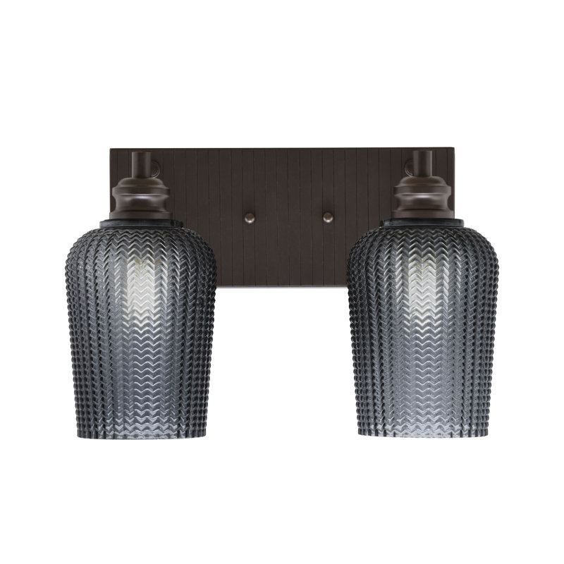 Avanley 2 - Light Vanity Light, Black, Espresso