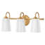 Lark Honey Bathroom Vanity Light