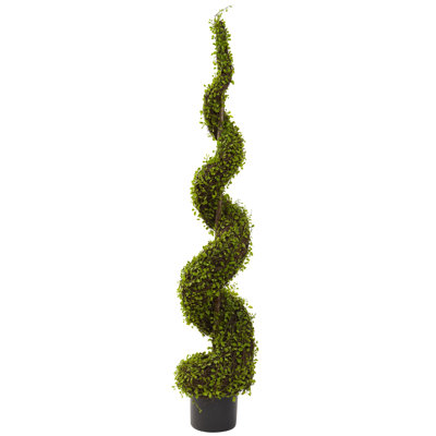 Topiaire de feuillage artificiel 43" en pot