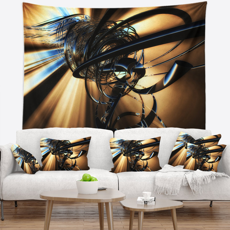 Polyester Tapestry, 50" H x 60" W