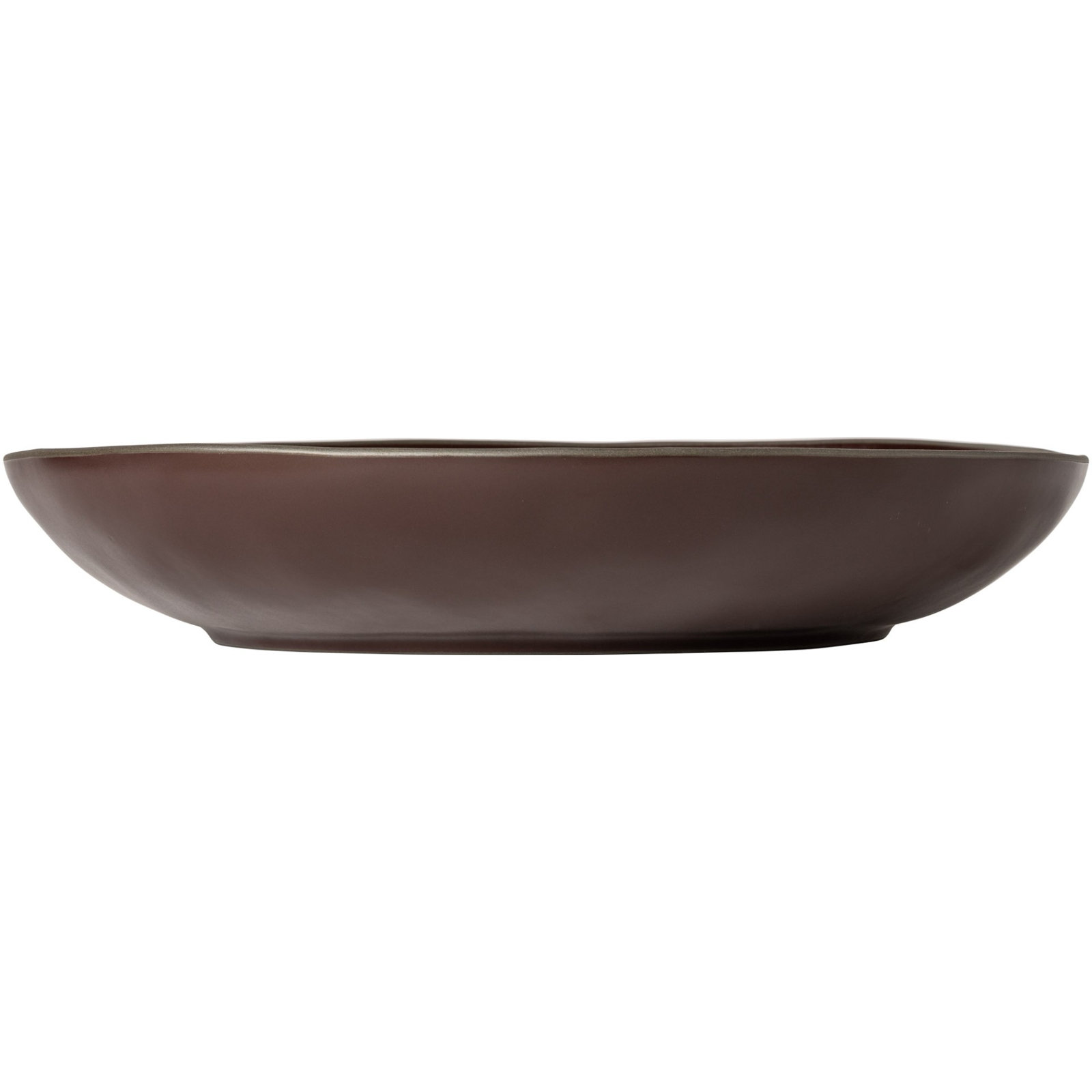 Stacked Organic Serving Bowl, Port