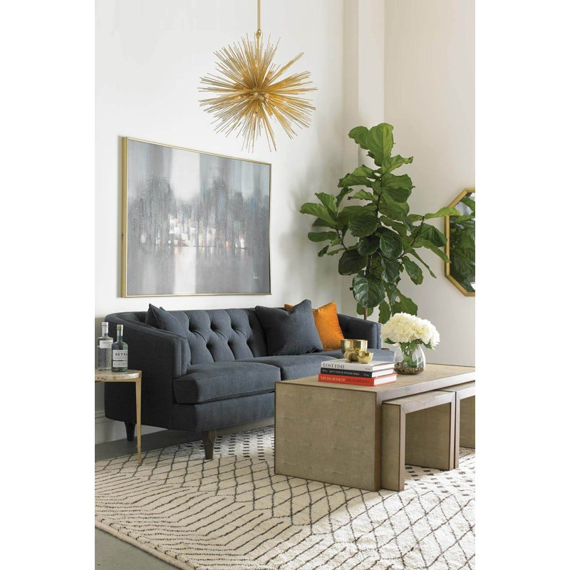 Olivia Marble Top End Table