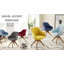 Upholstered Swivel Armchair-1291477769