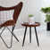 Derik Solid Wood Side Table