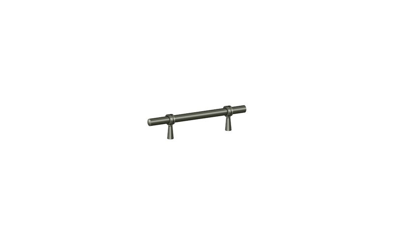 6 Center to Center Bar Pull, Antique Nickel