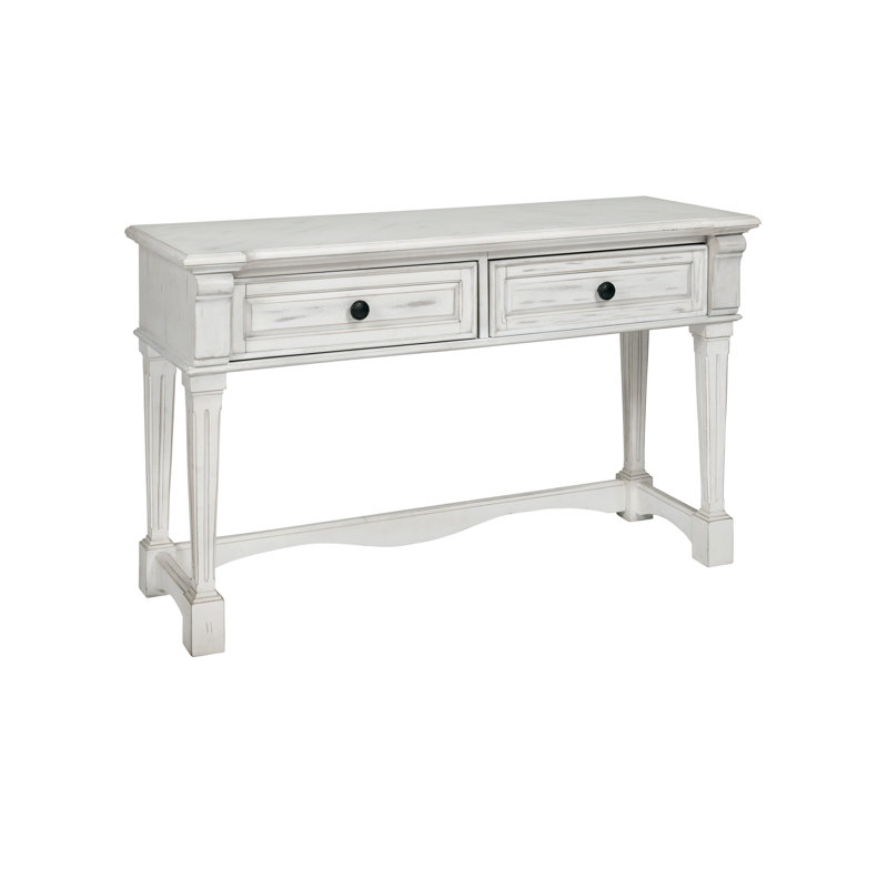 Aslaug Sofa/Console Table, Chalk White