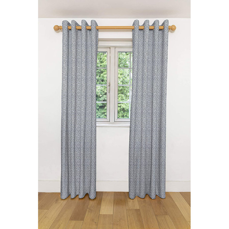 Crystalyn Cotton Blend Blackout Pair, 228" W x 228" D Cm