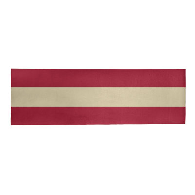 Chenille Striped Indoor Rug