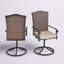 Chaise de terrasse avec coussin Argirios