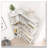 5-Tier Freestanding L-Shaped Corner Bookshelf-1743152342