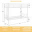 Lit superposé simple au-dessus d'un lit simple en métal pour enfants, structure robuste avec échelles et garde-corps, conception convertible, aucun sommier nécessaire-2135127423