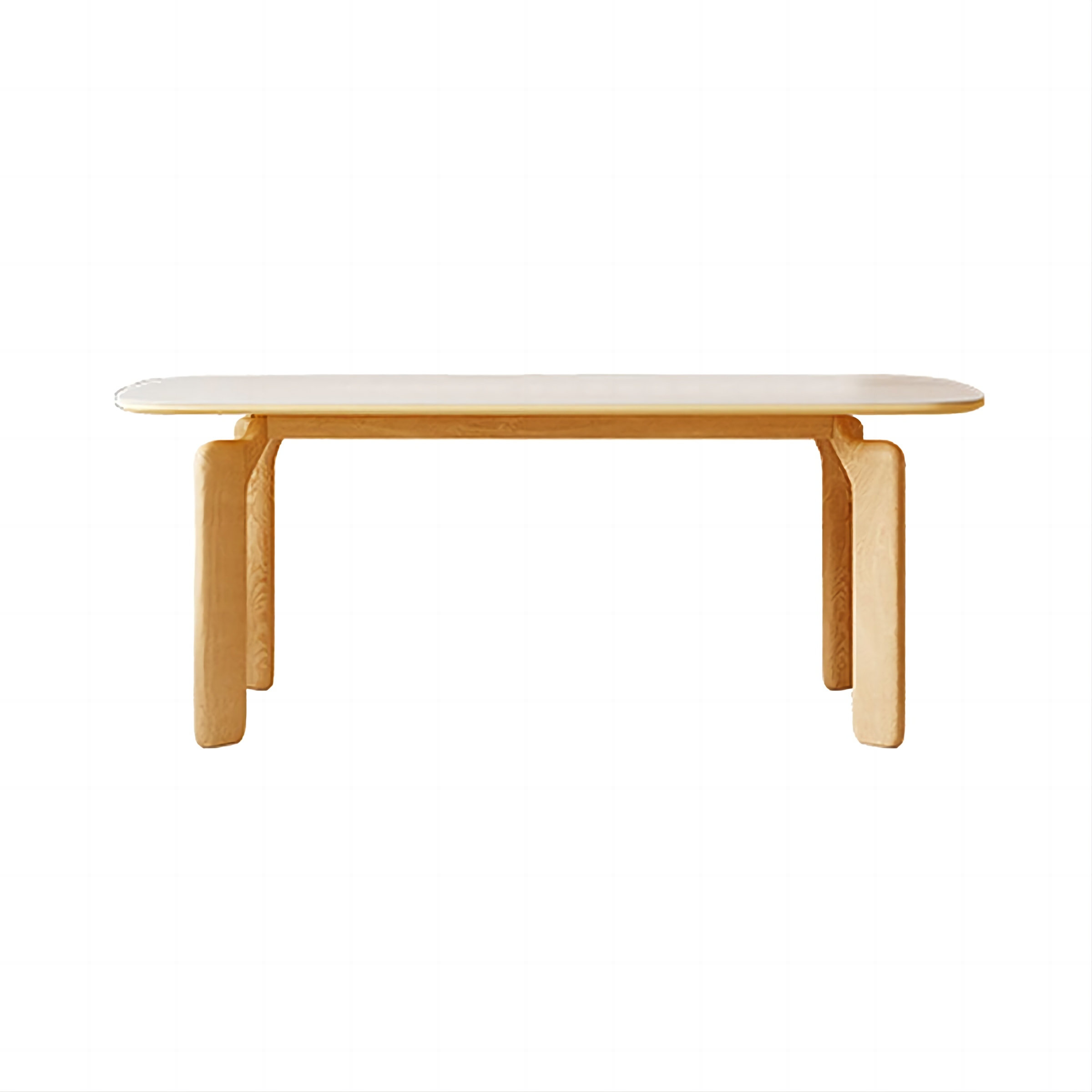 Corrigan Studio Modern Minimalist Luxury Rectangular Dining Table ...