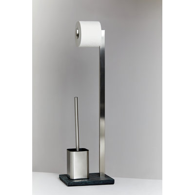 Abi Freestanding Toilet Brush Set