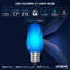 0,5 W, ampoule DEL à intensité variable C7 DEL, base-86128106