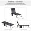Méridienne inclinable, méridienne portable, lit de camp pliable, dossier réglable et coussin amovible-1232437788
