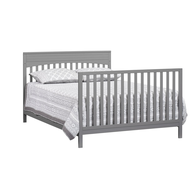 Ensemble de conversion pour lit de bébé convertible Harper, lit Greenguard Gold, Gris tourterelle