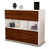 White/Walnut