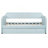 Elegant Velvet Upholstered Daybed with Trundle, Twin Size, Space-Saving and Durable for Modern Bedrooms