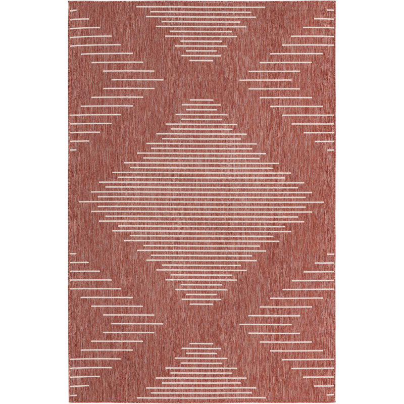 Wallington Geometric Indoor Rug, Rectangle 6' x 9'