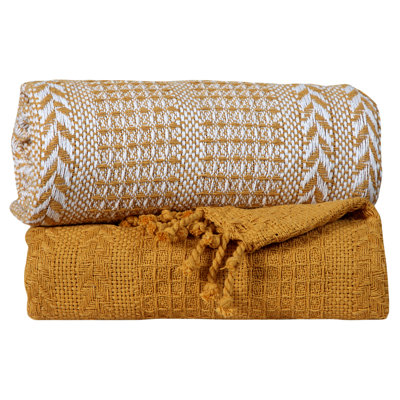 Jeté luxueux 100% coton