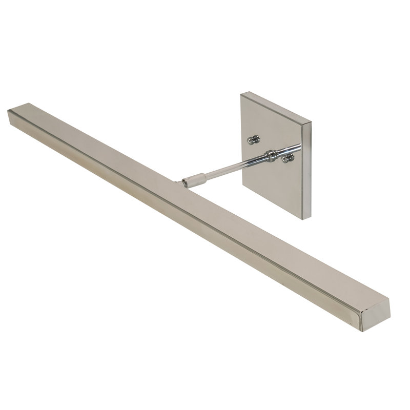 Applique murale 1 lumière, Nickel satiné