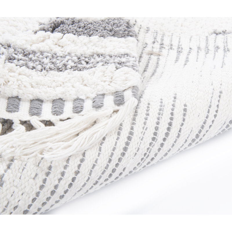 Ethno Non-Slip Bath Rug, 70cm W x 120cm L