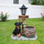 Statue d'extérieur Puppy Dog