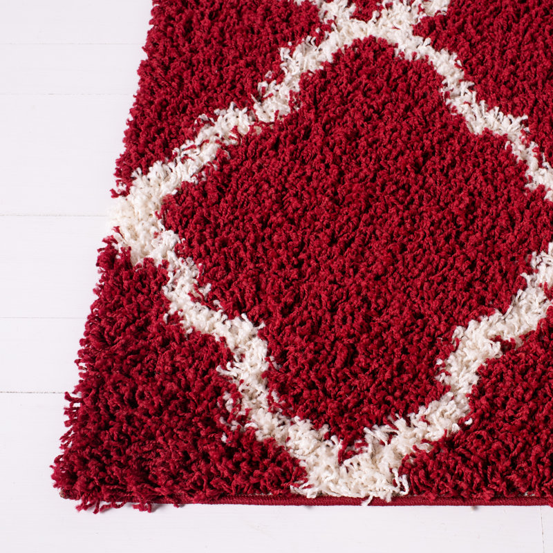 Sgd-Dallas Shag Performance Geometric Rug, Square 6'