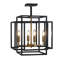 Plafonnier semi-encastré 4 lumières 16,5 po Pitre-2141183419