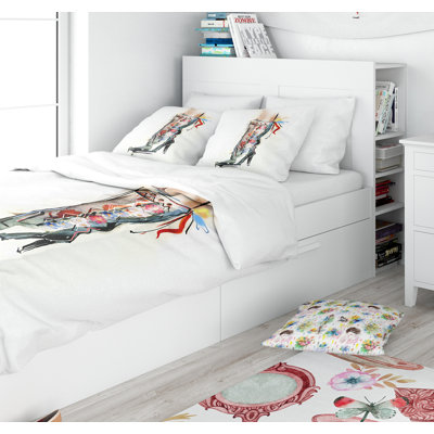 Ensemble de housse de couette à chaussures designart
