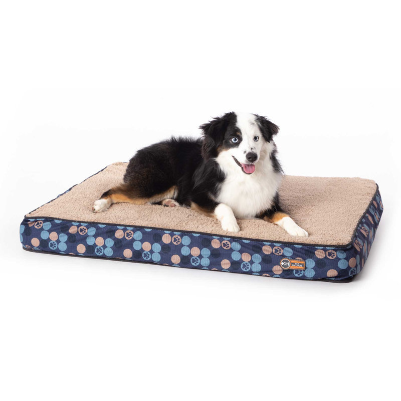 Lit orthopédique pour chien Superior, Bleu marine, Médium