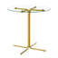 Table haute ronde en verre-131360775