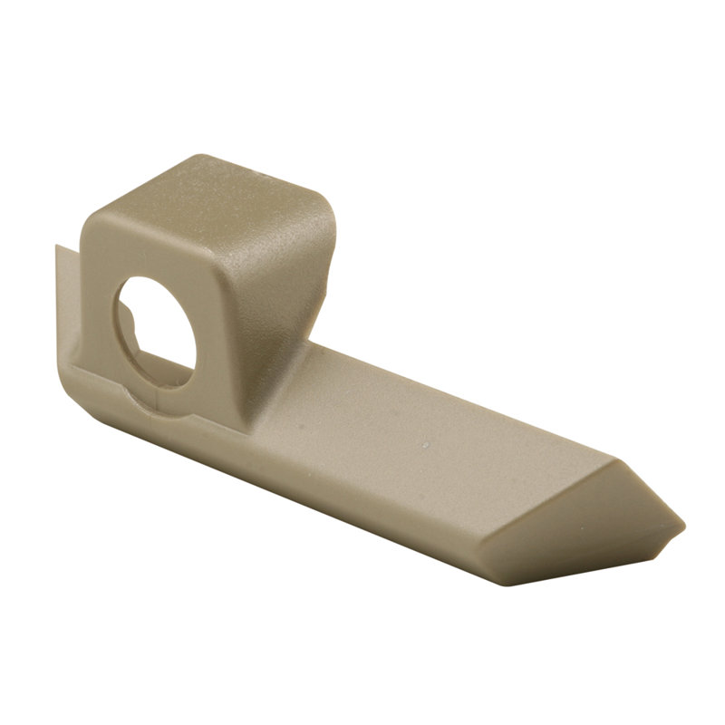 Couvre-caisson en plastique Copperite avec poignée gauche, Pella (paquet de 1), Champagne, H 8,4 po x l 3,75 po x P 1,05 po